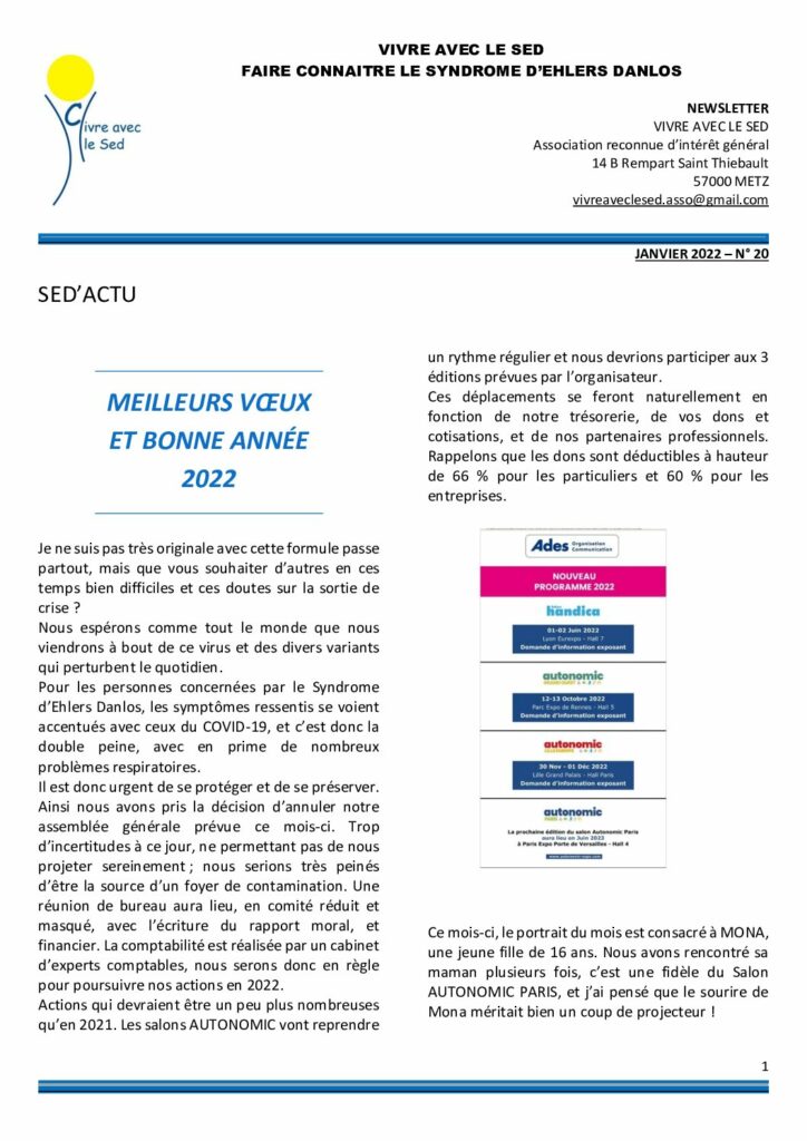 thumbnail of NEWSLETTER N20-01-2022