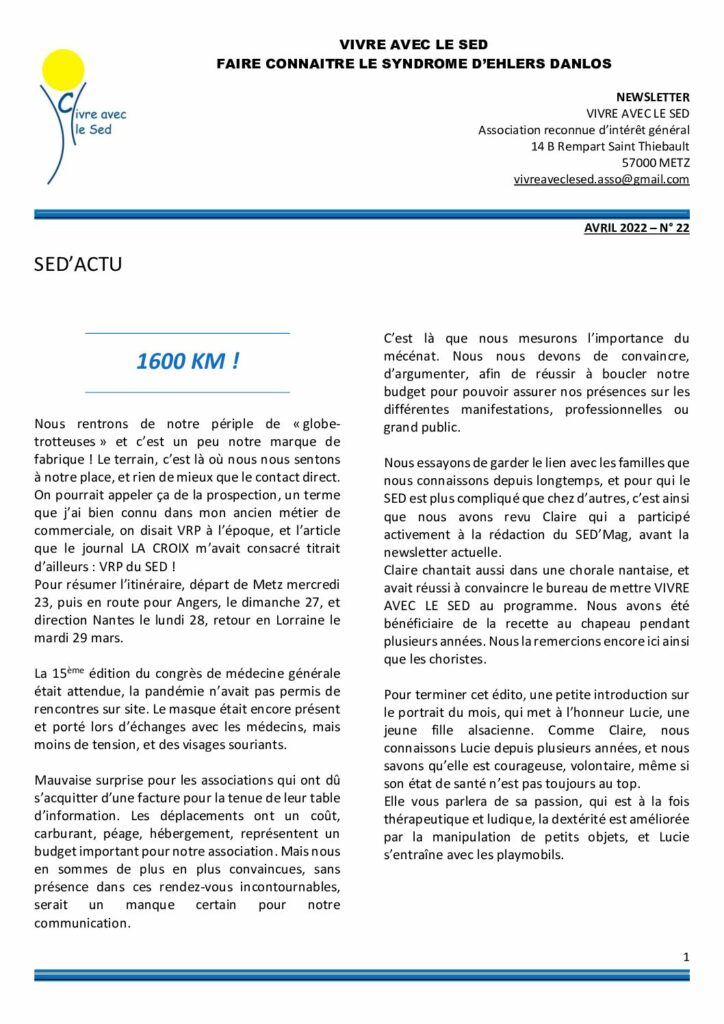 thumbnail of NEWSLETTER N22-04-2022