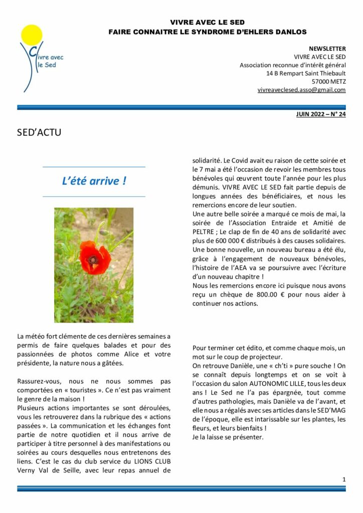 thumbnail of NEWSLETTER N24-06-2022