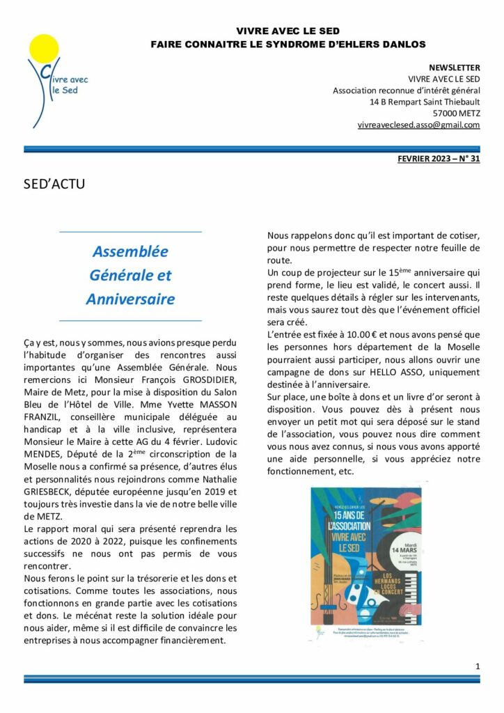 thumbnail of NEWSLETTER N31-02-2023