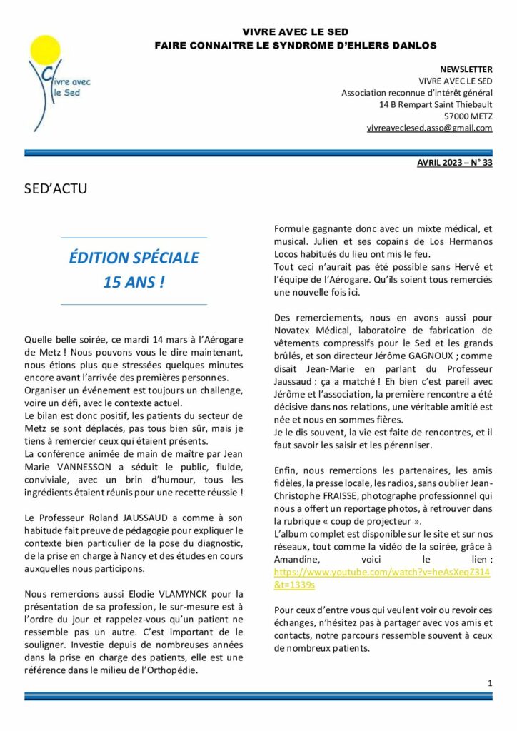 thumbnail of NEWSLETTER N33-04-2023