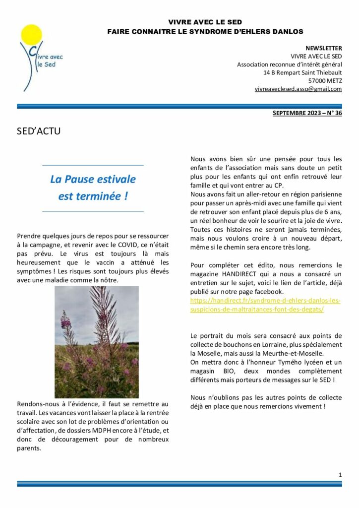 thumbnail of NEWSLETTER N36-09-2023