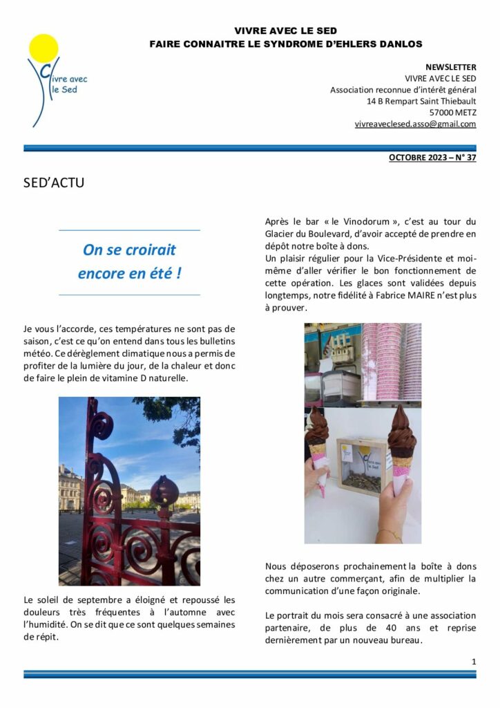 thumbnail of NEWSLETTER N37-10-2023