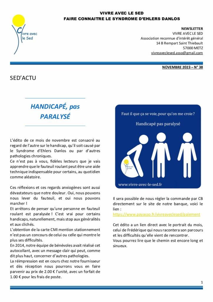 thumbnail of NEWSLETTER N38-11-2023