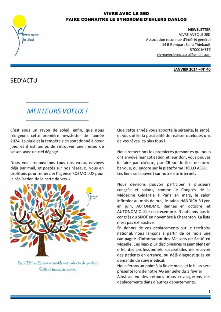 thumbnail of NEWSLETTER N40-01-2024