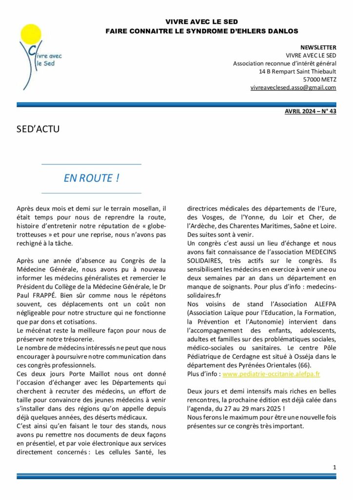 thumbnail of NEWSLETTER N43-04-2024
