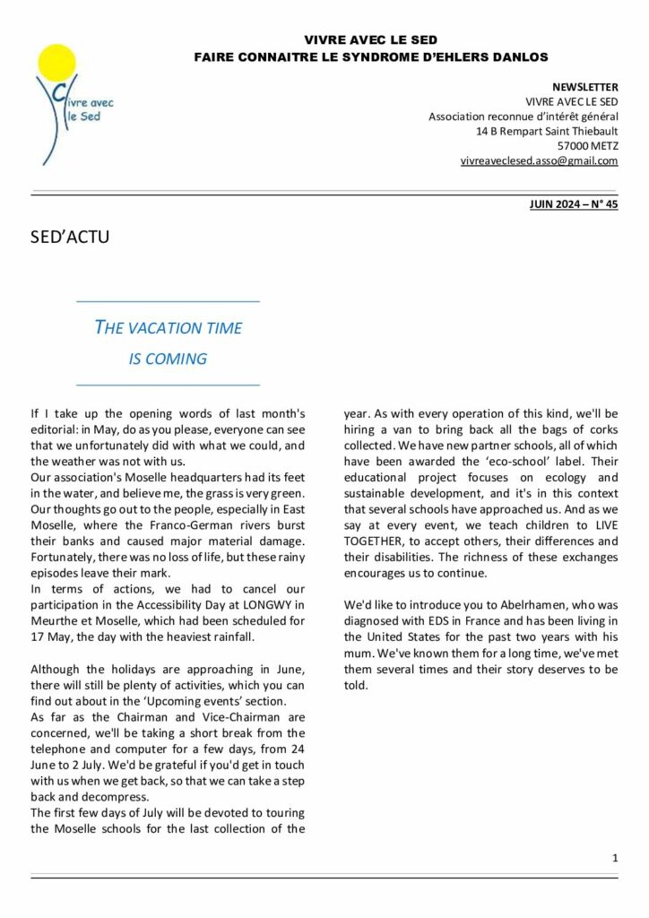 thumbnail of NEWSLETTER N45-06-2024